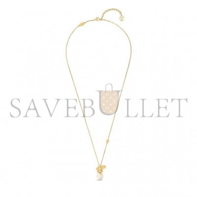 LOUIS VUITTON VIVIENNE OVER THE MOON NECKLACE M00798
